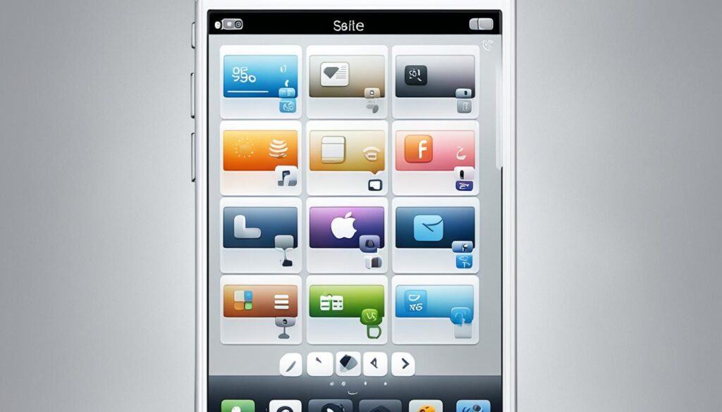 iPhone OS original Multi-Touch interface